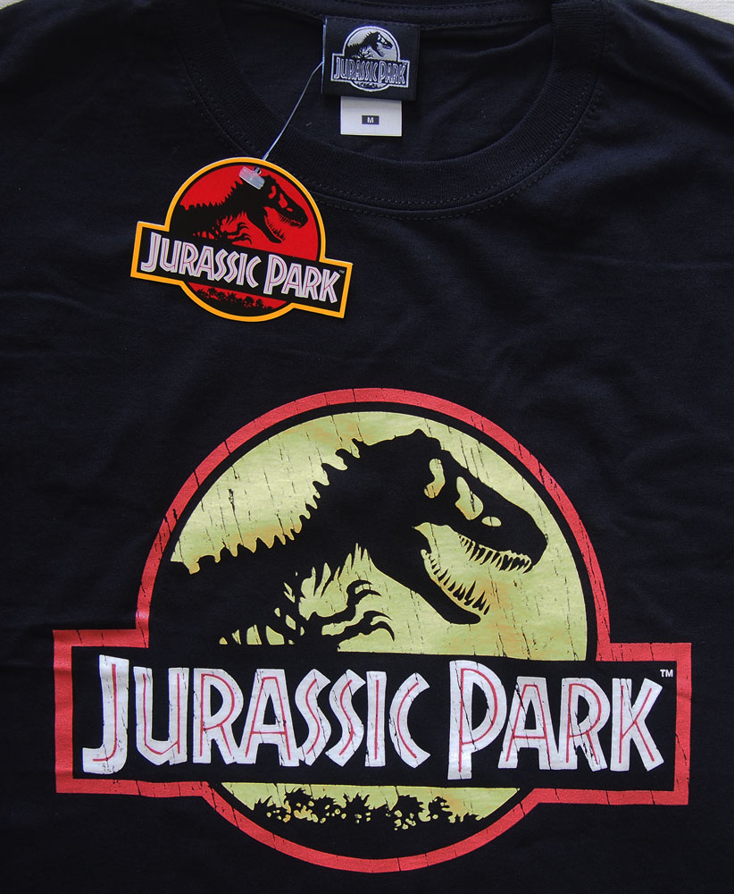 JURASSIC PARK饷åѡLOGO DISTRESSEDUKǡTġǲT