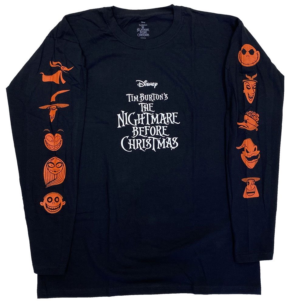 NIGHTMARE BEFORE CHRISTMASʥȥᥢ ӥե ꥹޥALL CHARACTERS ORANGE󥰥꡼֡ĹµǲT