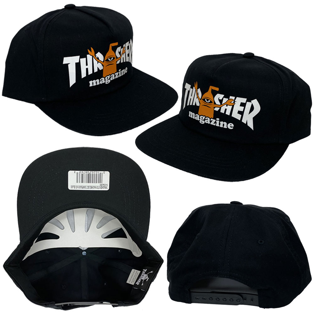 THRASHER MAGAZINE x TOY MACHINEå㡼ȥޥ󡦥ܡSECTʥåץХåSNAPBACKå
