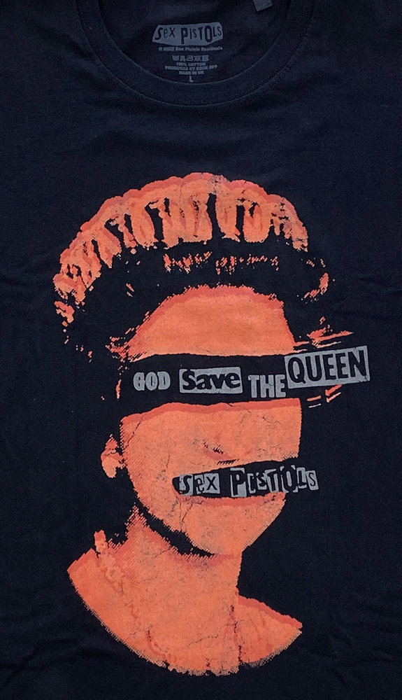 SEX PISTOLS・セックス ピストルズ・GOD SAVE THE QUEEN・NEW・UK版・Tシャツ・ロックTシャツ