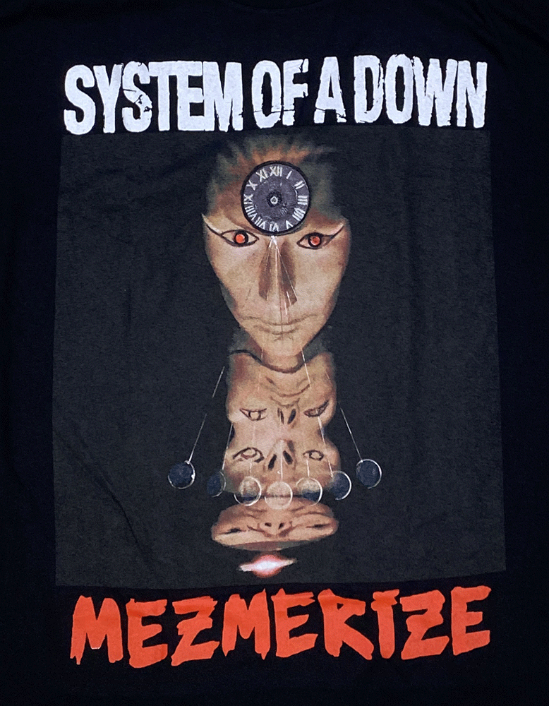 SYSTEM OF A DOWN�������ƥࡦ���֡�����������MEZMERIZE��USA�ǡ�T����ġ����å�T�����