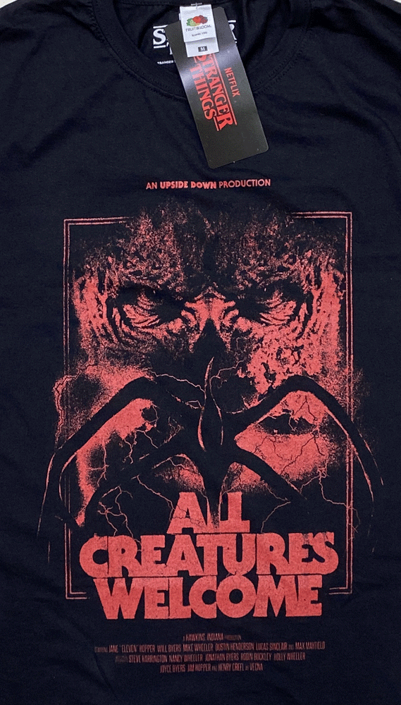 STRANGER THINGS�����ȥ�󥸥㡼�����󥰥���̤�Τ�������ALL CREATURES WELCOME��UK�ǡ�T����ġ� �ɥ��T����� �����ե������T����