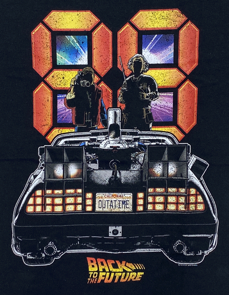 BACK TO THE FUTURE���Хå����ȥ��������ե塼���㡼��88 BACK OF THE CAR��T����ġ��ǲ�T�����