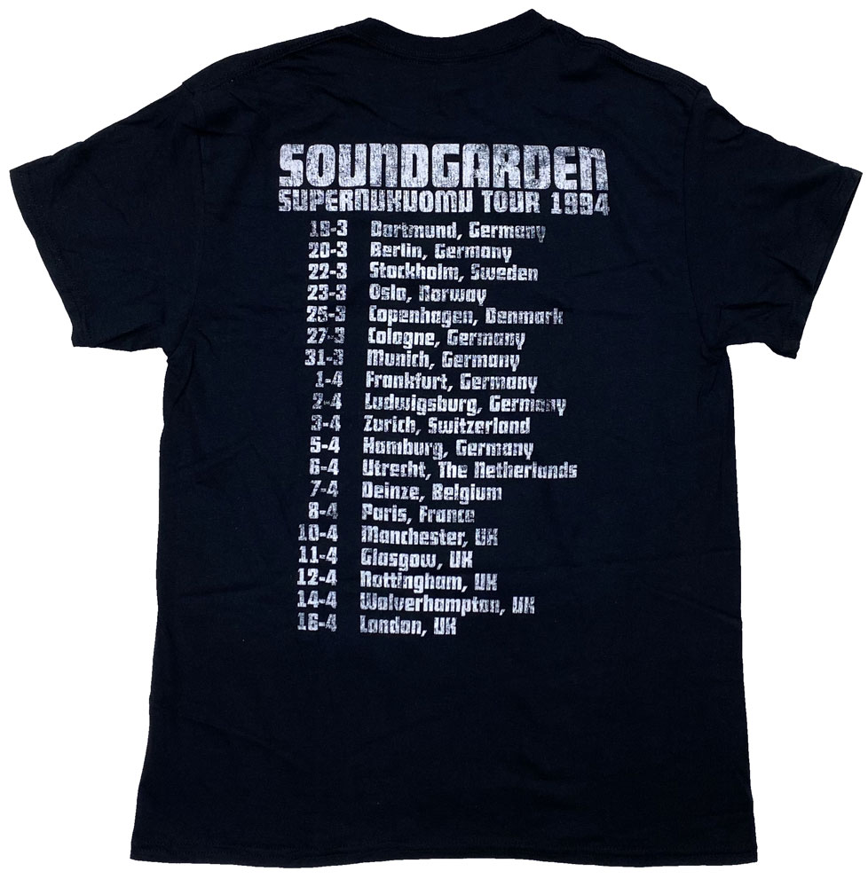 ɥǥSOUNDGARDENTOUR 94UKǡTġХT