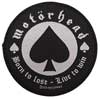 MOTORHEADBORN TO LOSE PATCH Ҥʤɽåڥ