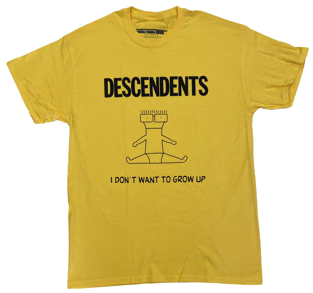 デセンデンツ・DESCENDENTS・I DONT WANT GROW UP・Tシャツ・ロックTシャツ・バンドTシャツ