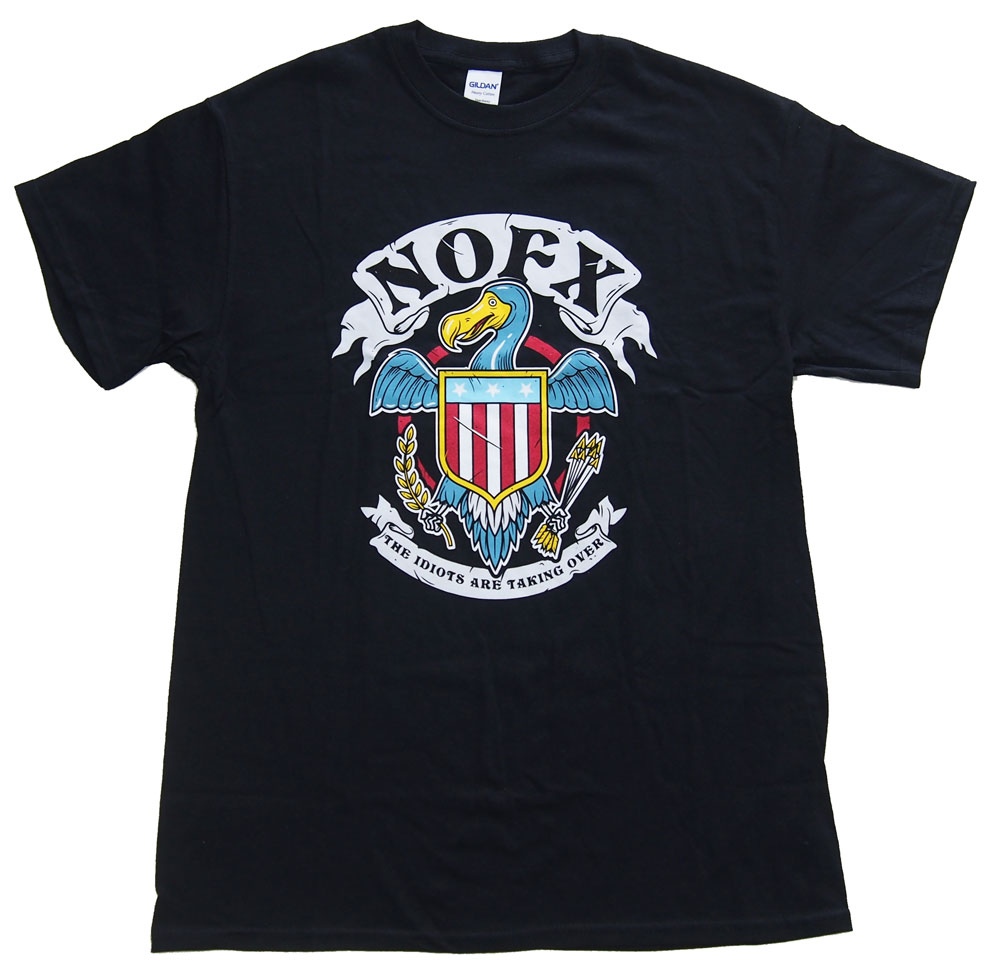 NOFX・ノー エフ エックス・THE IDIOTS ARE TAKING OVER・TシャツバンドTシャツ