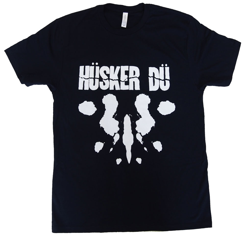 HUSKER DU・ハスカー デュー・EVERYTHING FALLS APART・ダークネイビー・Tシャツ・ロックTシャツ