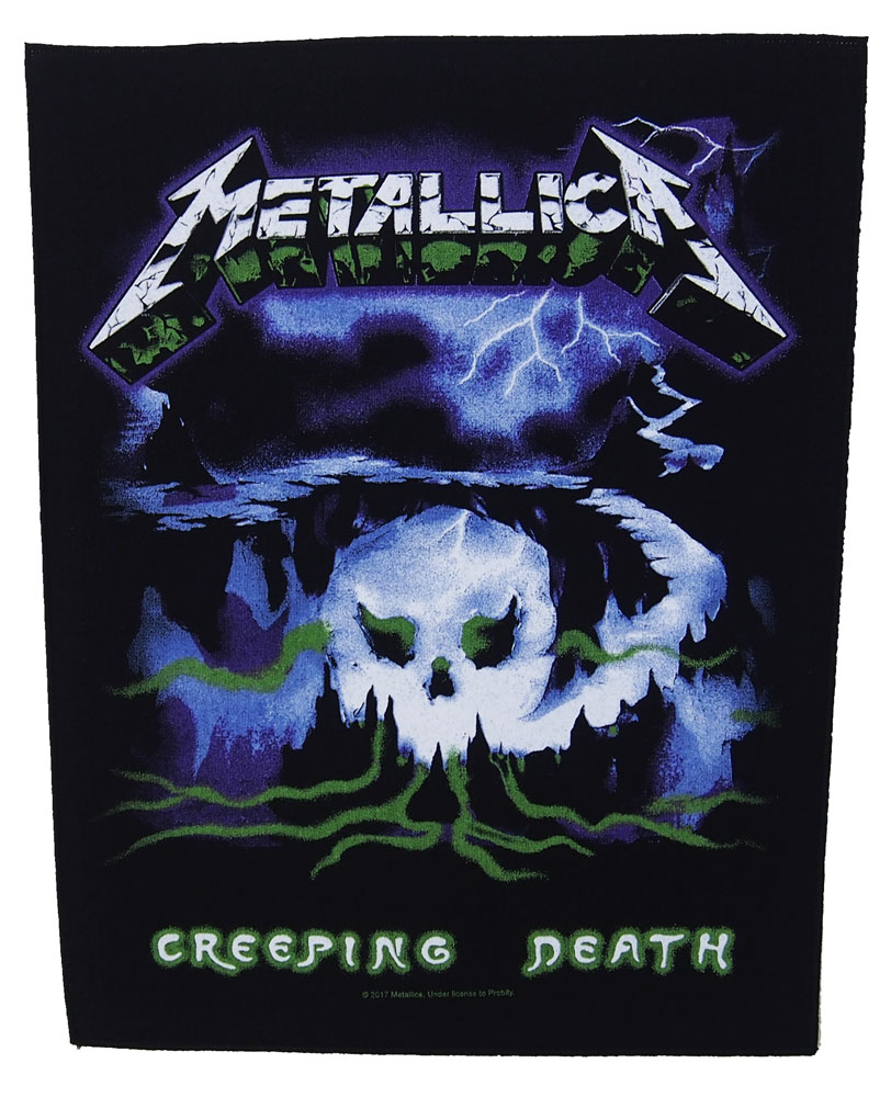 ᥿ꥫMETALLICACREEPING DEATH BACKPATCH ե Хåѥå