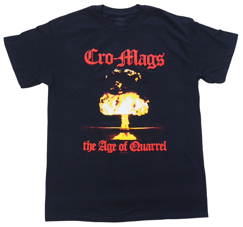 CRO-MAGS・クロマグス・THE AGE OF QUARREL・Tシャツ・ロックTシャツ