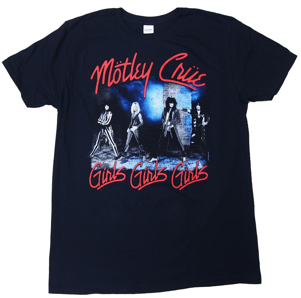 モトリー クルー・MOTLEY CRUE・ SMOKEY STREET・GIRLS Tシャツ・バンドTシャツ
