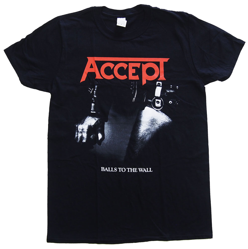 ACCEPT・アクセプト・BALLS TO THE WALL・Tシャツ・メタルTシャツ