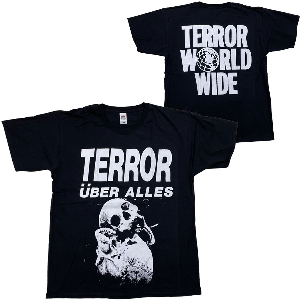 TERROR WORLDWIDE・テラーワールドワイド・TERROR UBER ALLES・Tシャツ[M]