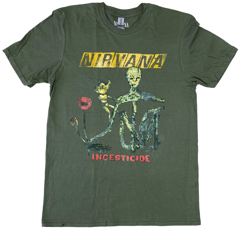 ニルヴァーナ・NIRVANA・REFORMANT INCESTICIDE・Tシャツ・ロックTシャツ[XL]