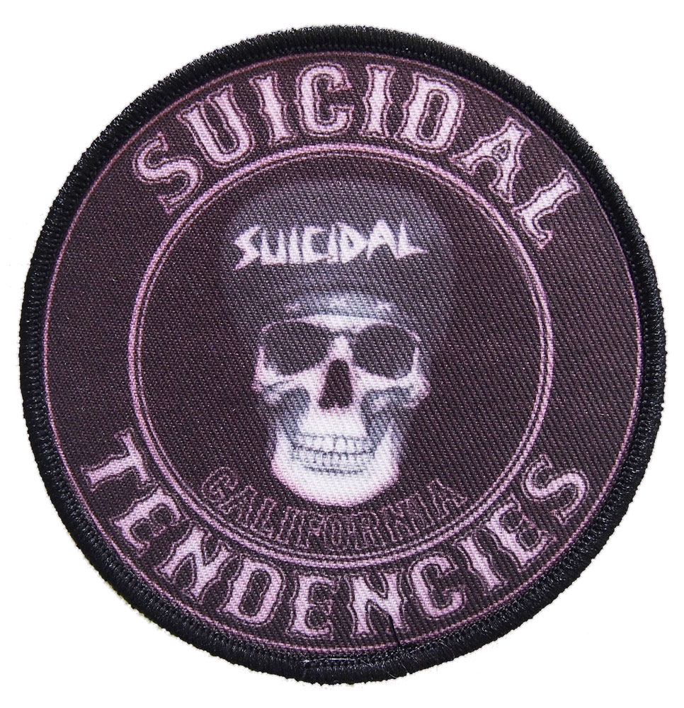 SUICIDAL TENDENCIES・スーサイダルテンデンシーズ・CALIFORNIA・パッチ・ワッペン・プリントパッチ