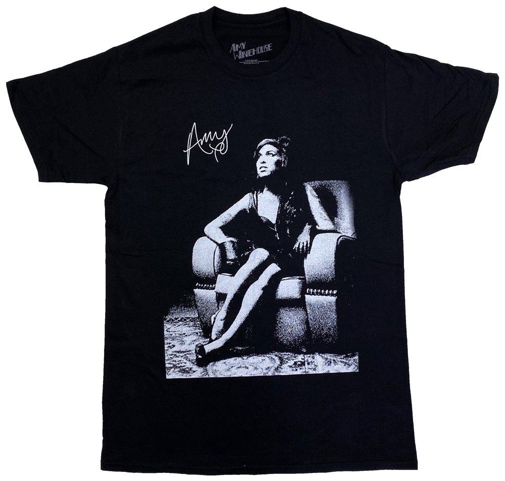 AMY WINEHOUSE・エイミー・ワインハウス・CHAIR・Tシャツ・ロックTシャツ