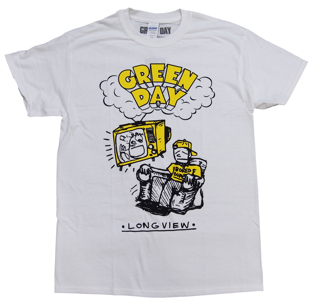 グリーン デイ・GREEN DAY・LONGVIEW・Tシャツ・ロックTシャツ・オフィシャル商品