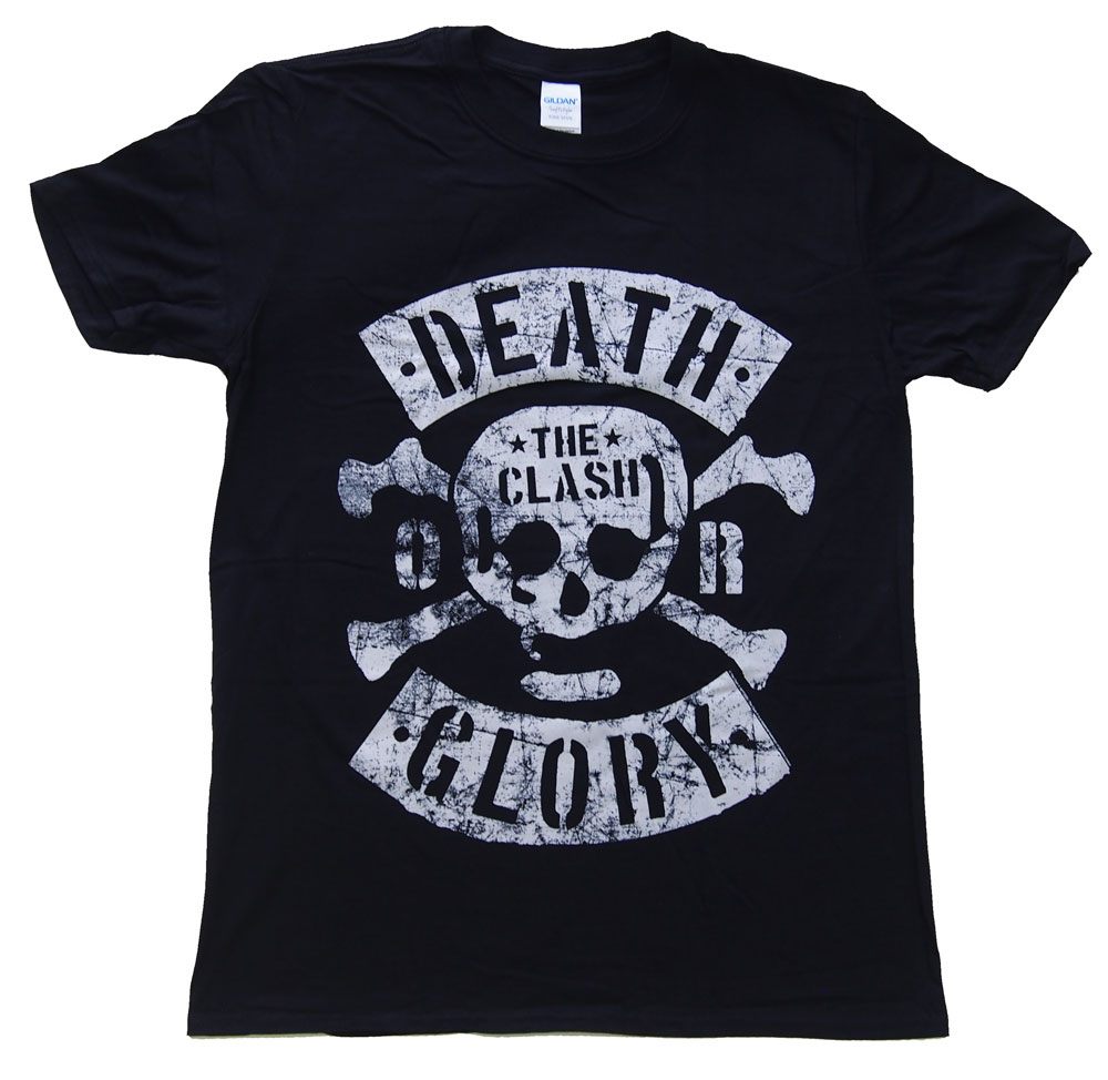 クラッシュ・THE CLASH・DEATH OR GLORY・Tシャツ・ロックTシャツ