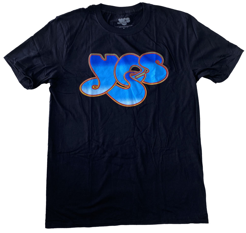 YES・イエス・CLASSIC BLUE LOGO・UK版・ ロックTシャツ・オフィシャル バンドTシャツ