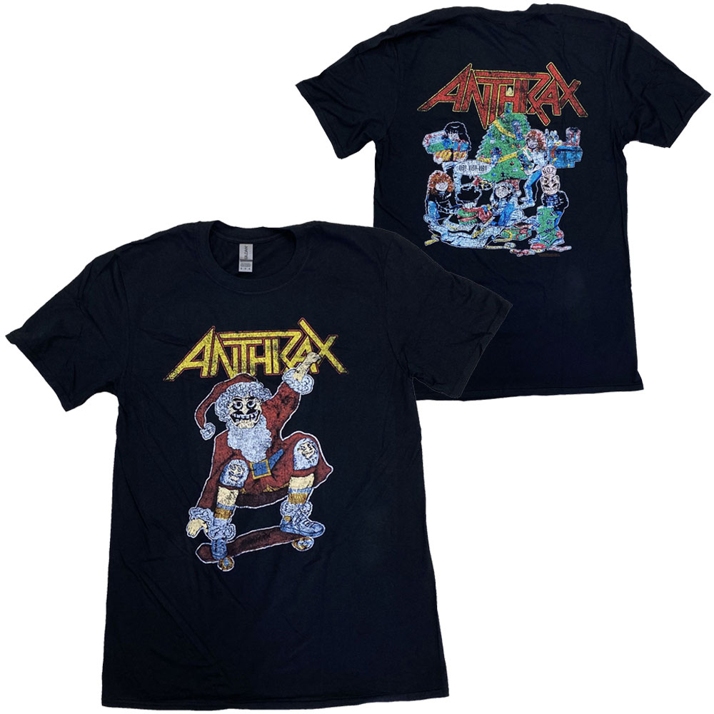 アンスラックス・ANTHRAX ・VINTAGE CHRISTMAS・Tシャツ・メタルTシャツ