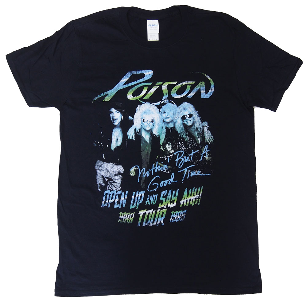 POISON・ポイズン・TOUR・Tシャツ・ロックTシャツ・メタルTシャツ