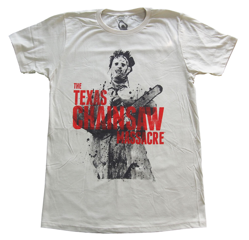 THE TEXAS CHAINSAW MASSACRE・悪魔のいけにえ・LEATHERFACE 映画Tシャツ・Tシャツ
