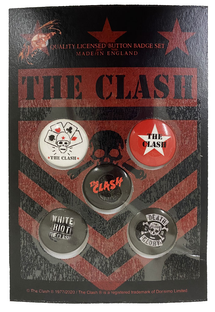 å塦THE CLASHLONDON CALLINGBUTTON BADGE SETХḁ̊Хåå(5)