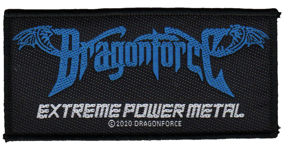 ドラゴンフォース・DRAGONFORCE・EXTREME POWER METAL・ PATCH・ 刺繍パッチ・ワッペン