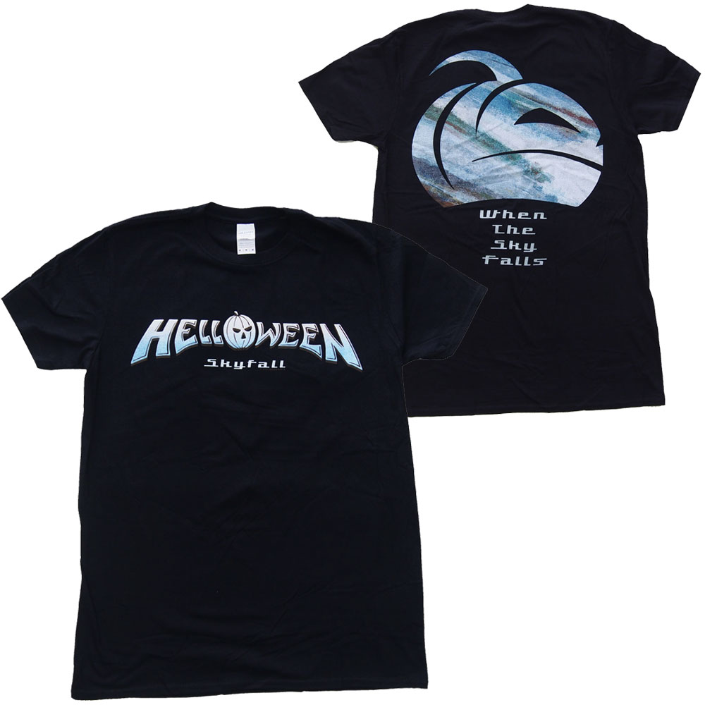 ハロウィン・HELLOWEEN・SKYFALL LOGO・Tシャツ・ メタルTシャツ