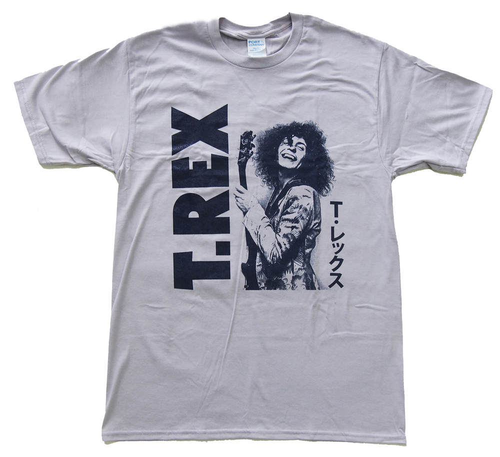 T-REX・Tレックス・JAPANESE GREY・Tシャツ・ロックTシャツ