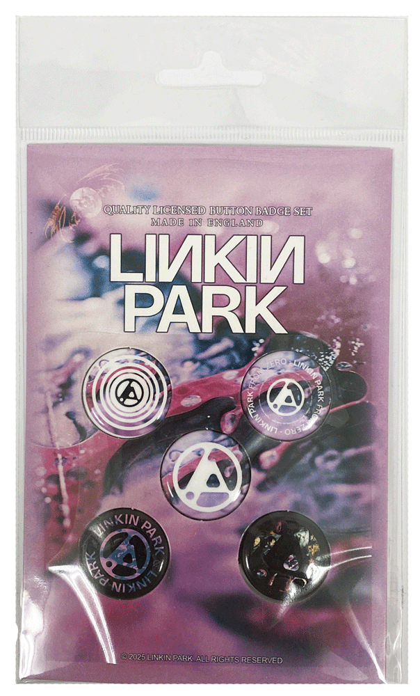 󥭥ѡLINKIN PARKFROM ZEROBUTTON BADGE SETХḁ̊Хåå(5)