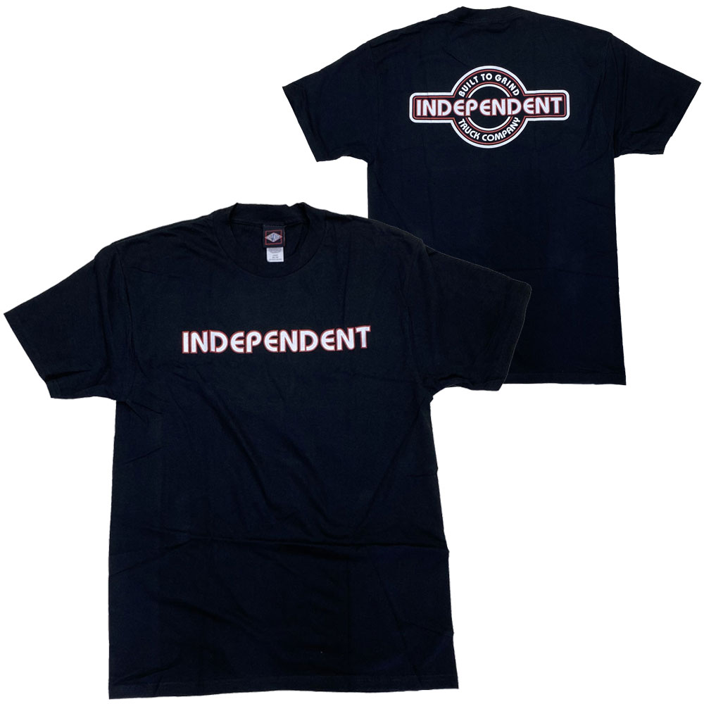 INDEPENDENT・インディペンデント・BTG BAUHAUS・ブラック・Tシャツ
