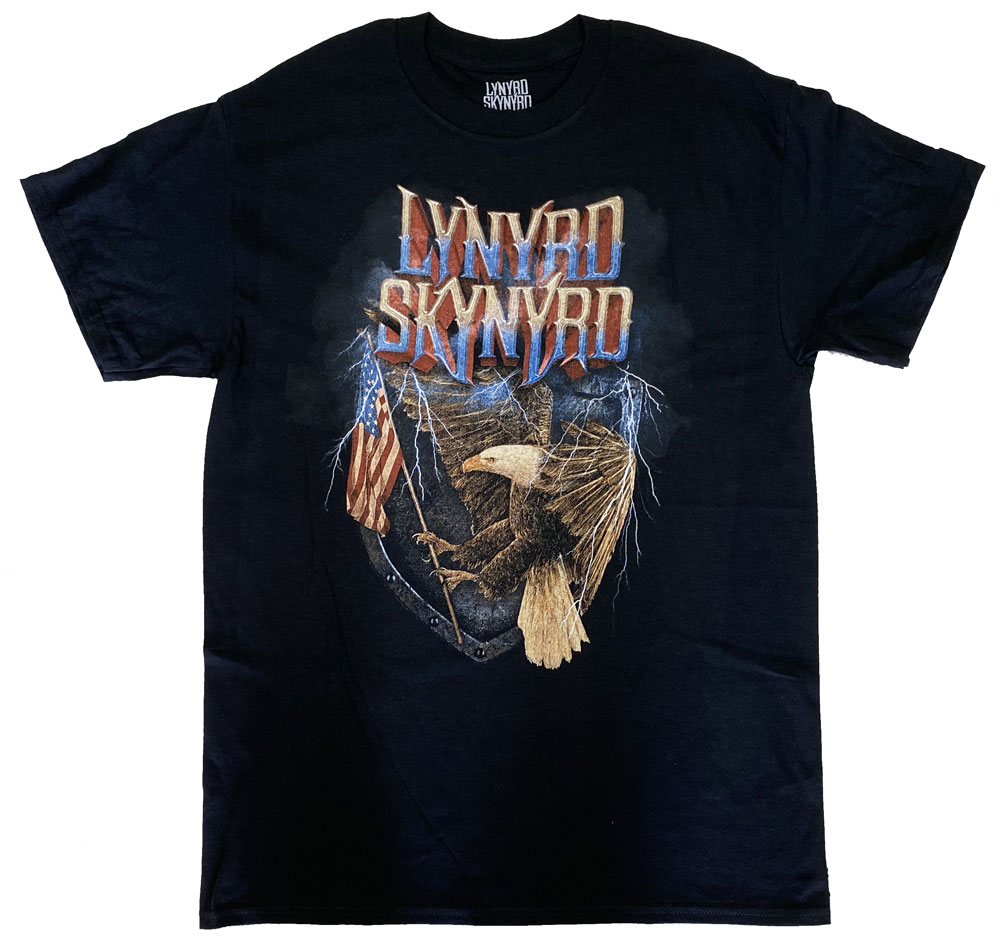 レイナード スキナード・LYNYRD SKYNYRD・BIRD WITH FLAG・Tシャツ・バンドTシャツ