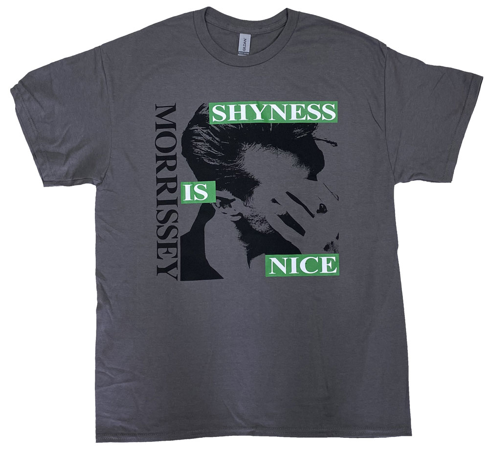 モリッシー・MORRISSEY・SHYNESS・Tシャツ・オフィシャルTシャツ・ロックTシャツ[XL]