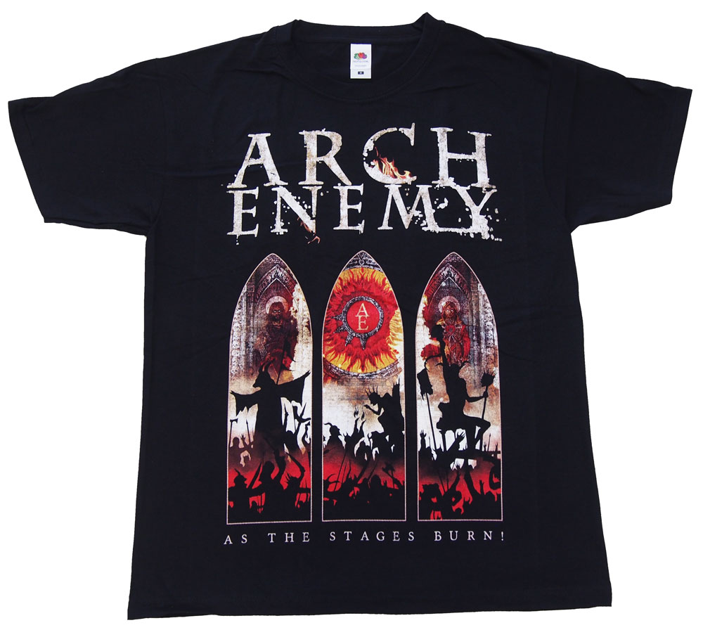 アーチエネミー・ARCH ENEMY・AS THE STAGES BURN・Tシャツ・メタルTシャツ