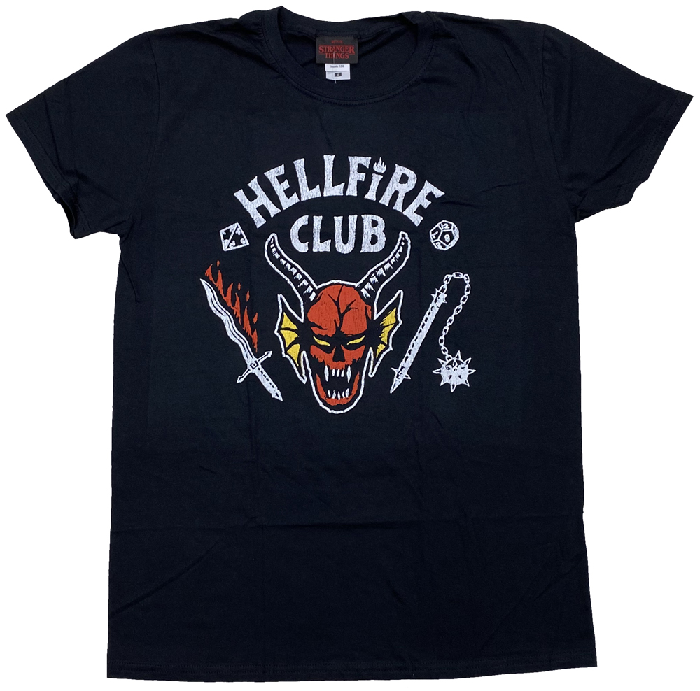 STRANGER THINGSȥ󥸥㡼󥰥 HELLFIRE CLUB LOGOUKǡTġ ɥT եT[XL]