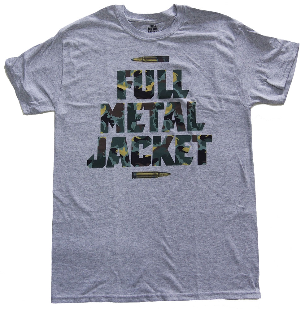 FULL METAL JACKET・フルメタルジャケット・CAMO BULLETS・Tシャツ・映画Tシャツ