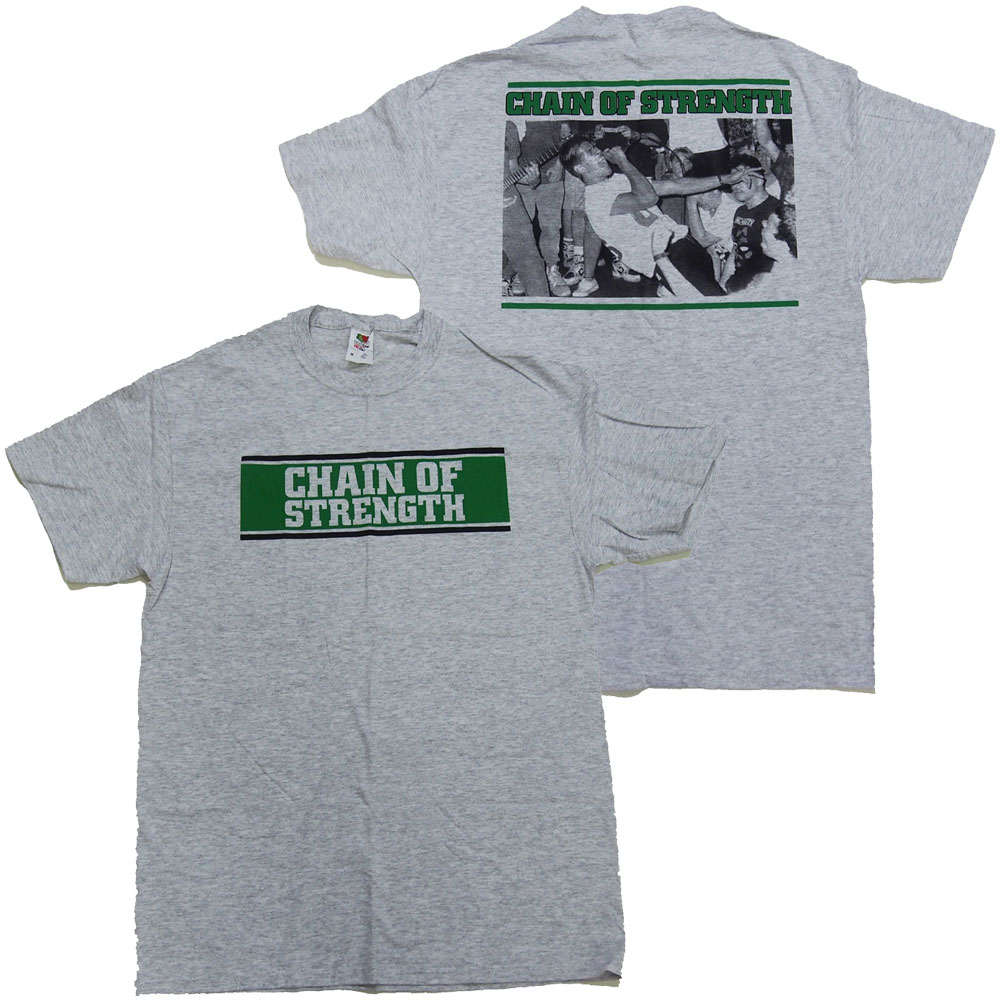 CHAIN OF STRENGTH・チェイン オブ ストレングス・THE ONE THING STILL HOLDS TRUE・Tシャツ・バンドTシャツ