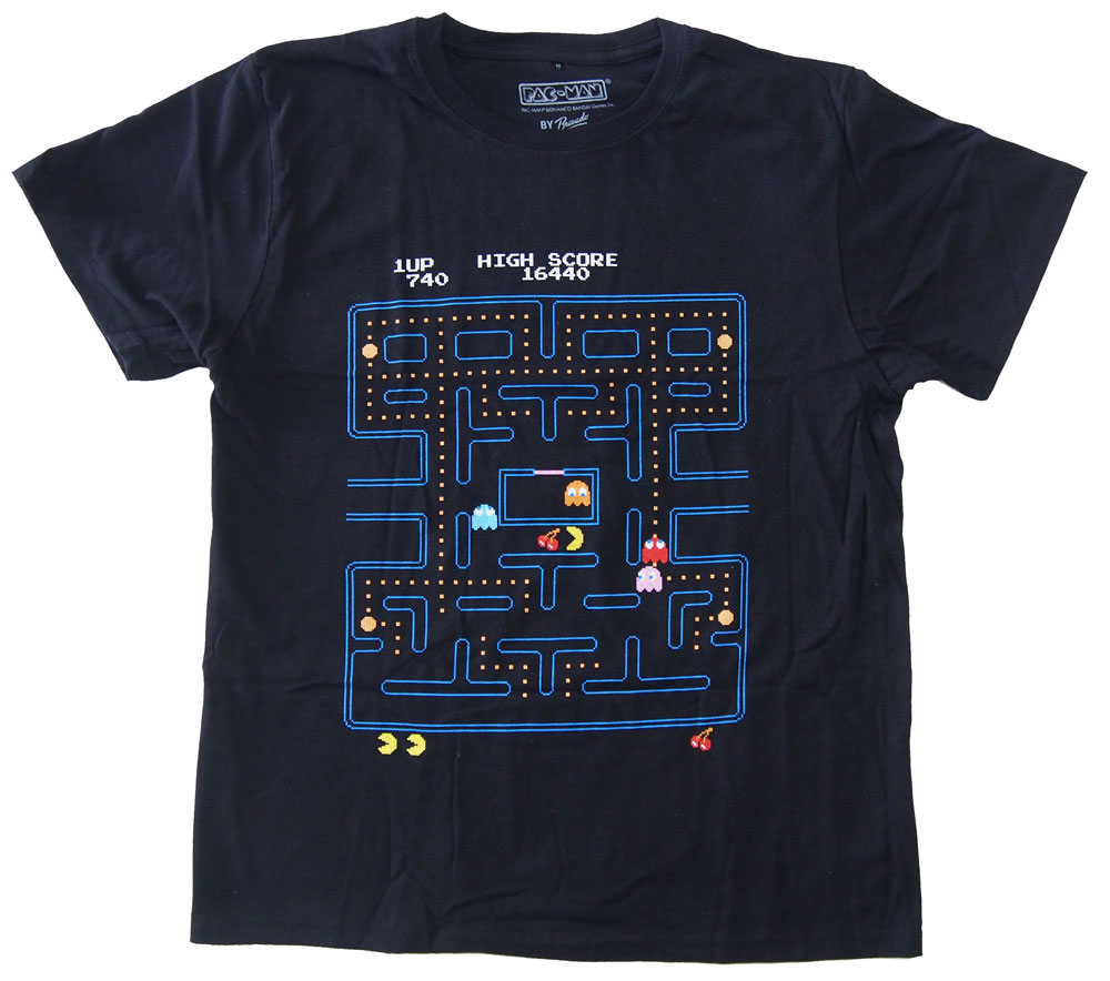 PAC MAN・パックマン GAME SCREEN ゲーム,TVゲーム Tシャツ