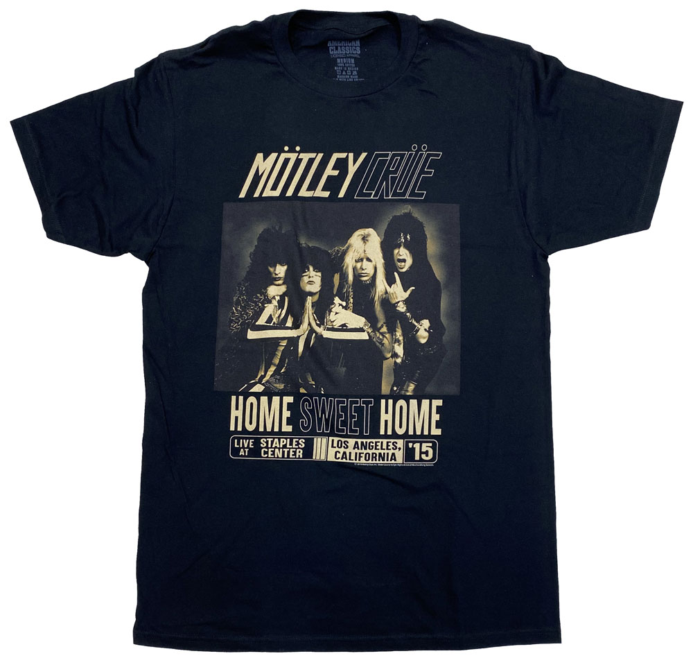 モトリー クルー・MOTLEY CRUE・HOME SWEET HOME・Tシャツ・ロックTシャツ