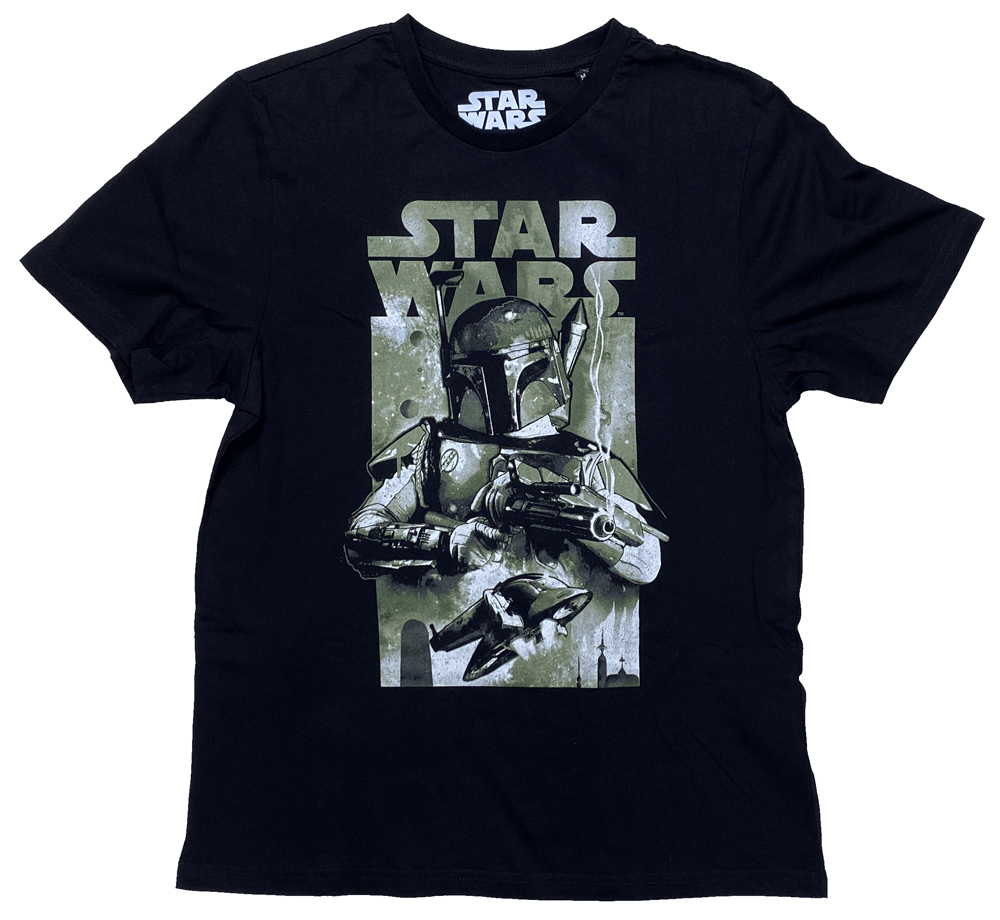 STAR WARS������������������BOBA FETT STYLIZED��T����ġ� �ǲ�T����� �����ե������T�����[M]