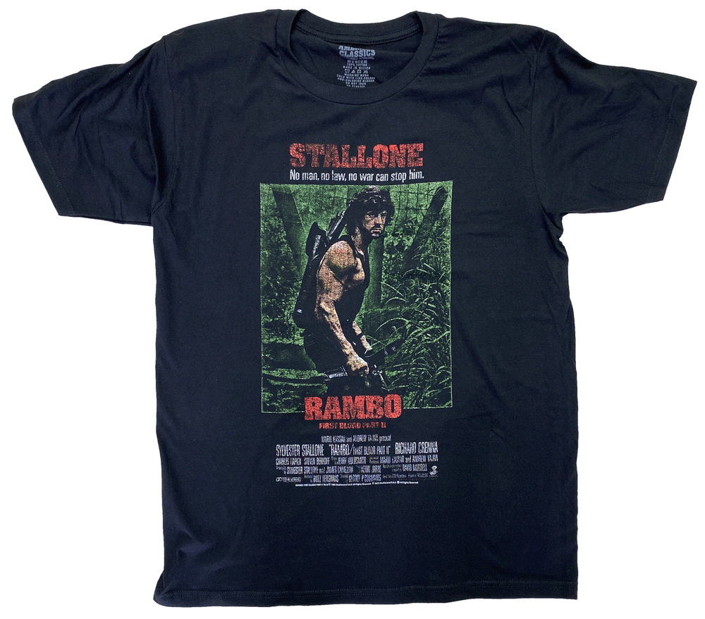 RAMBO�����ܡ���JUNGLE POSTER��T����ġ��ǲ�T�����