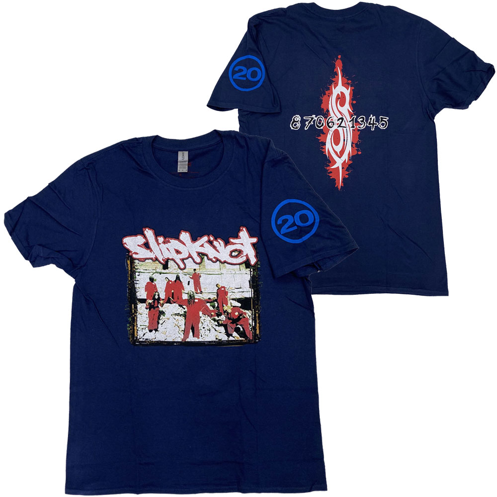 SLIPKNOT ・スリップノット・20TH RED JUMP SUITS・Tシャツ・ バンドTシャツ