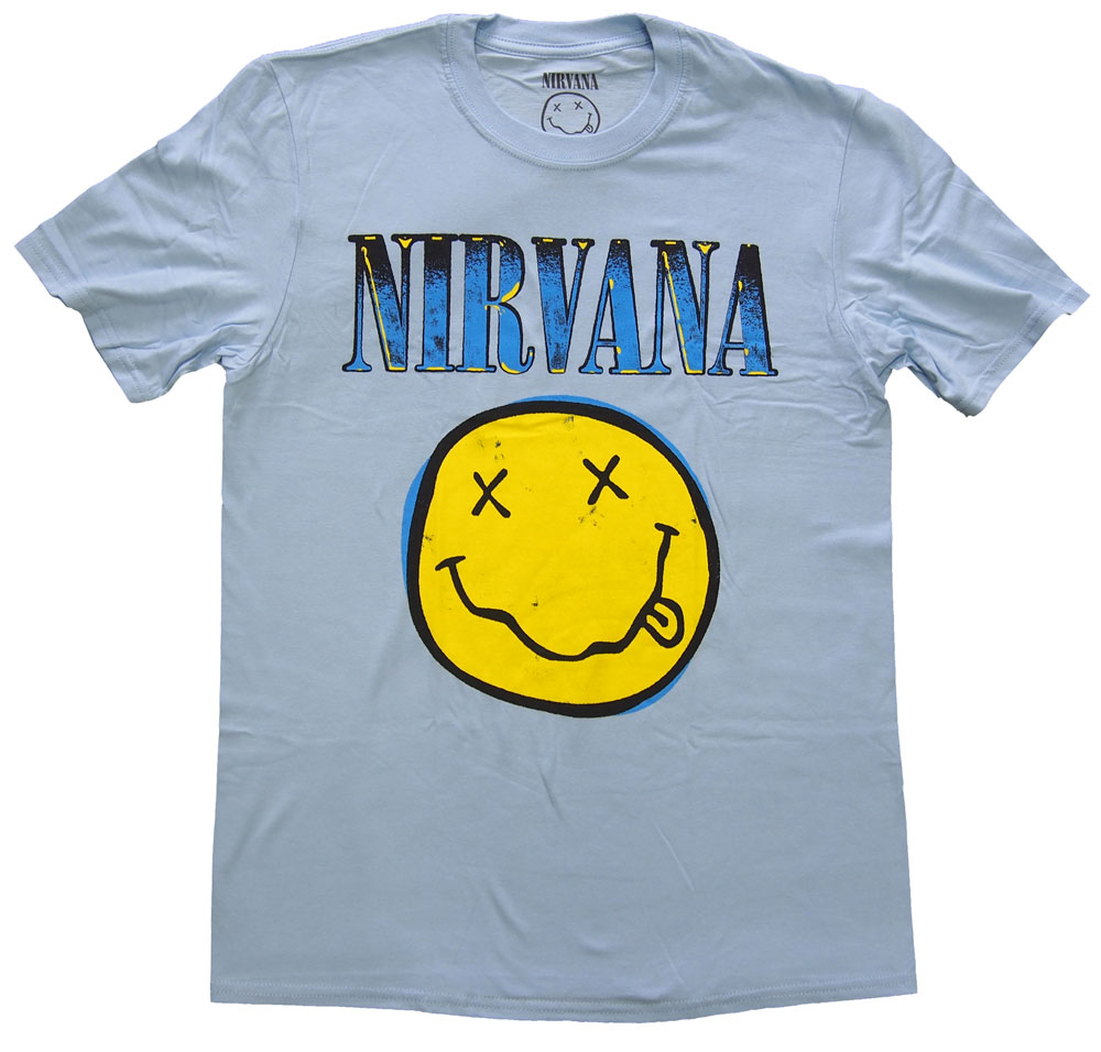 ニルヴァーナ・NIRVANA・XEROX SMILEY・Tシャツ・ロックTシャツ