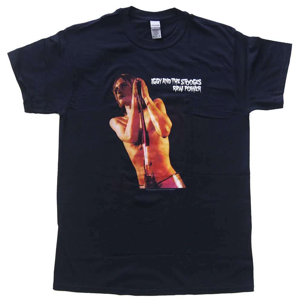 IGGY AND THE STOOGES・ザ ストゥージス ・RAW POWER・Tシャツ・ ロックTシャツ