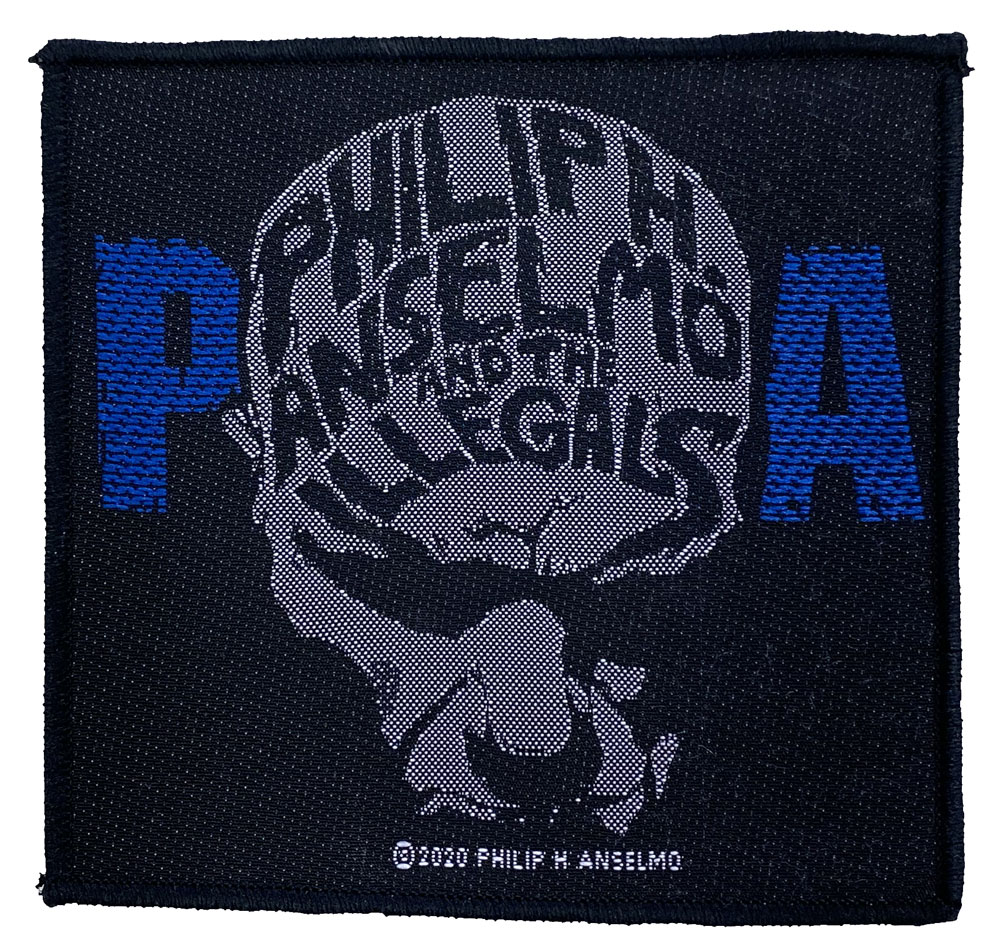 フィル・アンセルモ・PHILIP H. ANSELMO & THE ILLEGALS・FACE・糊無し 刺繍ワッペン・パッチ