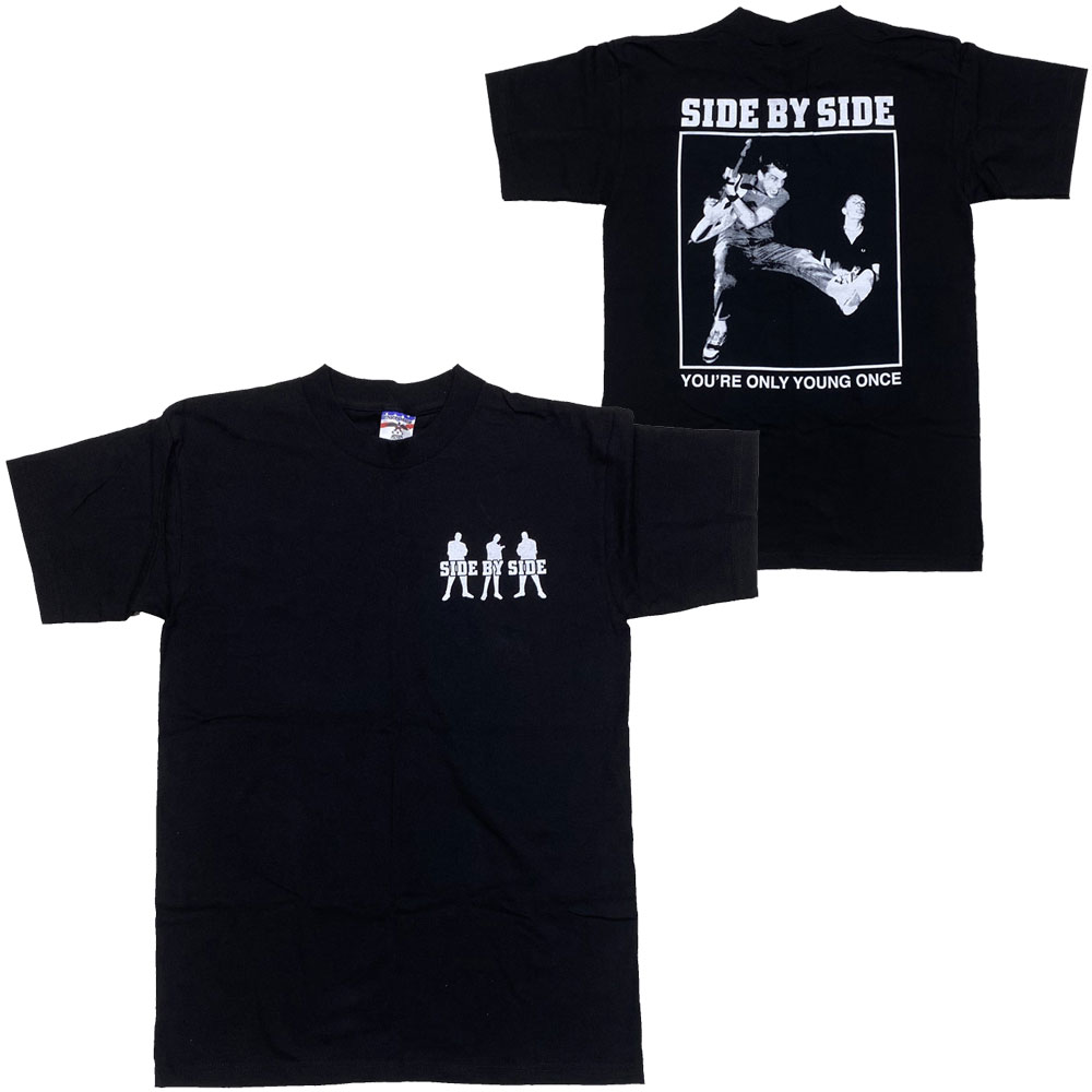 SIDE BY SIDE・サイド・バイ・サイド・LIVE PHOTO・Tシャツ・ロックTシャツ