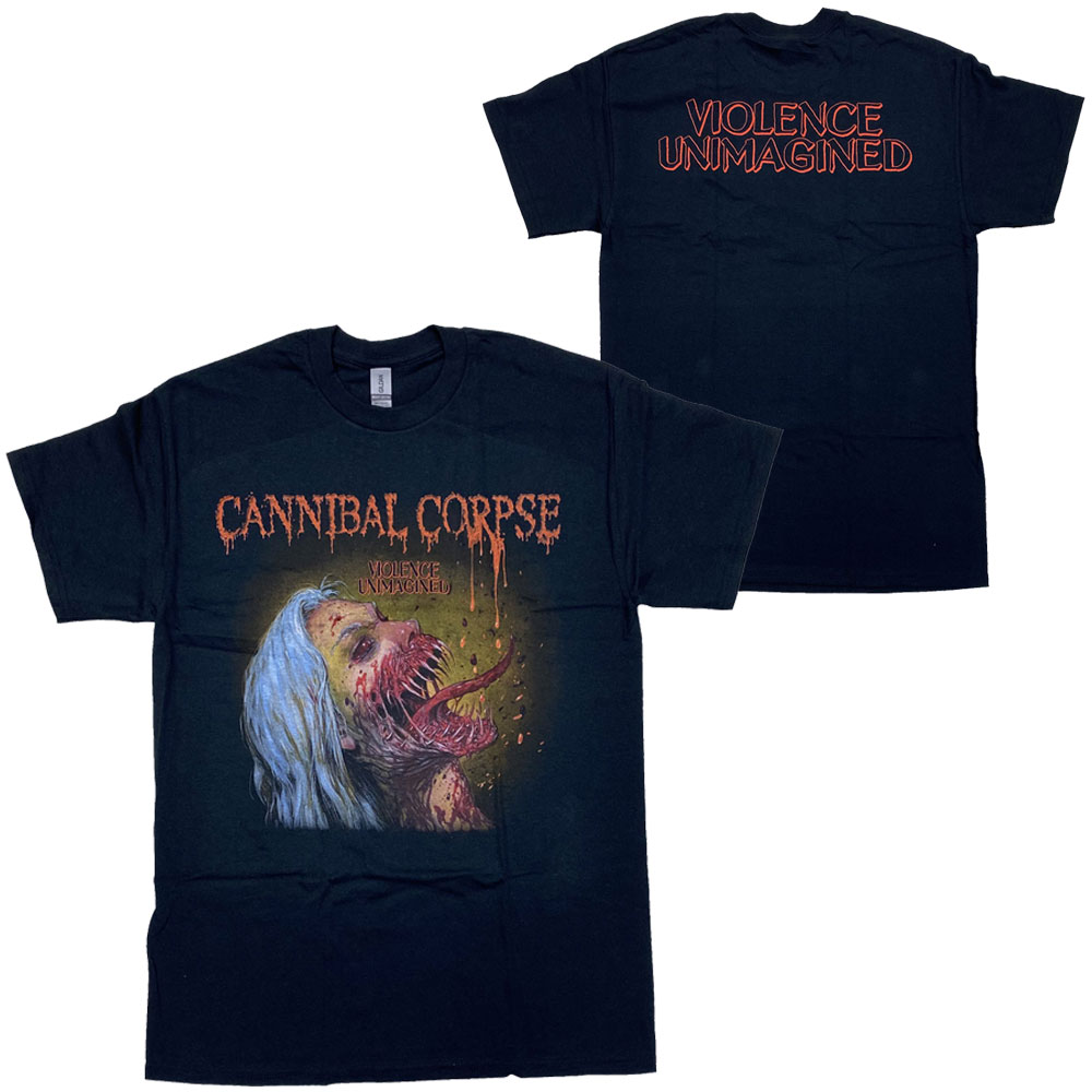 カンニバル コープス・CANNIBAL CORPSE・VIOLENCE UNIMAGINED・EU版・Tシャツ・バンドTシャツ
