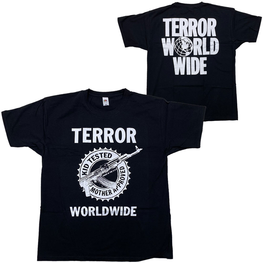 TERROR WORLDWIDE・テラーワールドワイド・KID TASTED・Tシャツ[XL]