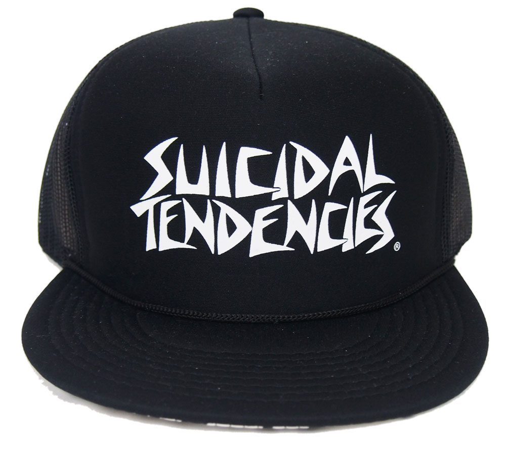 SUICIDAL TENDENCIES・スーサイダルテンデンシーズ・OG FLIP UP NEW BRIM CAP・・オフィシャル メッシュ キャップ